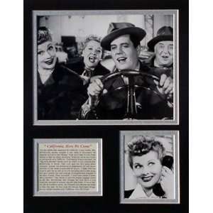  I Love Lucy TV Show Picture Plaque Unframed: Home 