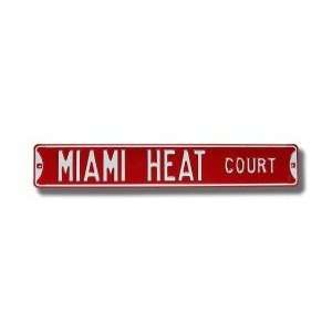  Miami Heat Court Street Sign