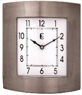 Geneva 10x11 Inch ConvexMetal Quartz Wall Clock  