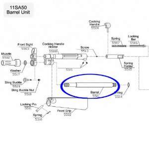  #5511 Handguard Locking Pin