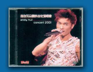 HK Cd ANDY HUI Live In Concert 2001 ~NEW~ 借你耳朵聽 許志安 