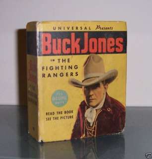 BIG LITTLE BOOK #1188 BUCK JONES FIGHTING RANGERS 1936  