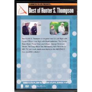  5 Minutes to Live PresentsBest of Hunter S.Thompson 