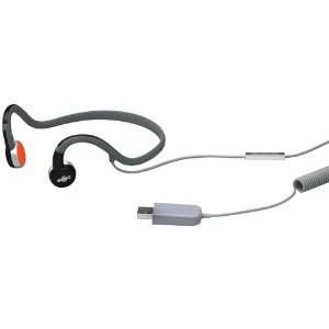   Headphones with Bone Conduction Technology   Light Gray Electronics