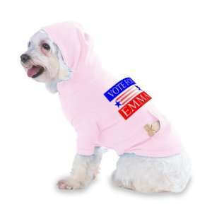  VOTE FOR EMMA Hooded (Hoody) T Shirt with pocket for your 