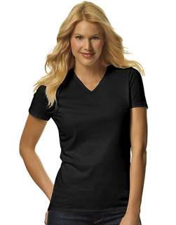 Hanes Womens TAGLESS® Jersey V Neck Tees 3 Pack   style 51W3  
