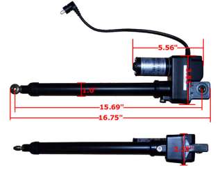 Linear Actuator 200lb Adjustable Stroke 12 Volt DC  