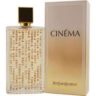 Cinema perfume by Yves Saint Laurent for Women EDT Spray 3 oz  