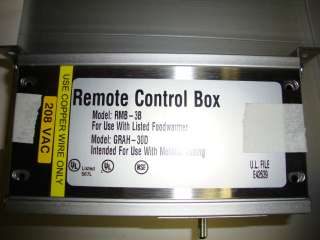 Hatco GRAH 24D Glo Ray Heat Strip w/Control Box, 208V  