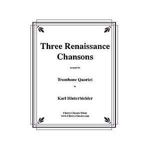  Three Renaissance Chansons Musical Instruments