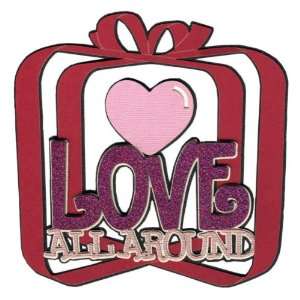  Love All Around Laser Die Cut Arts, Crafts & Sewing