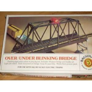 Vintage Bachmann Over/Under Blinking Bridge Item No 46222 for use with 
