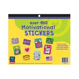  Eureka Jumbo Motivational Sticker Book 1442 Count: Toys 