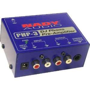  Nady PHP 3 DJ Phono Pre Amplifier: Musical Instruments