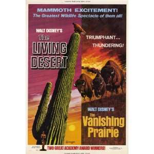  Living Desert, The/The Vanishing Prairie Movie Poster (27 