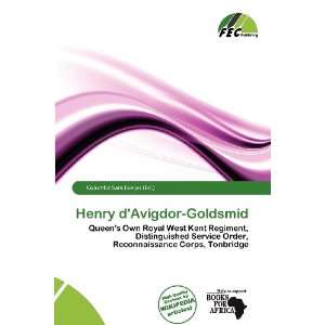   Henry dAvigdor Goldsmid (9786200902665) Columba Sara Evelyn Books