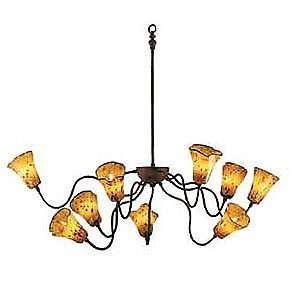  Frenzi Chandelier by Bacchus Glass