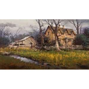 Bruce Cheever   Giving Way To Spring, Scipio Artists Proof Canvas 