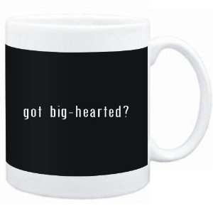  Mug Black  Got big hearted?  Adjetives: Sports 