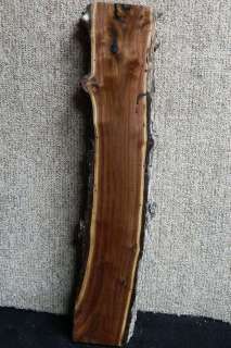   Edge Black Walnut 3 Thick Rustic Shelf Mantel Lumber Slab 1495  