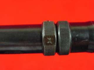 Vintage J. Unertl 14x 14 Power Rifle Scope Target Varmint  