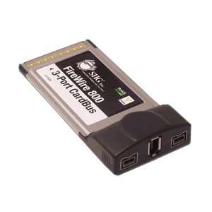  SIIG 3 port Firewire 800 DV KIT Cardbus Adapter 