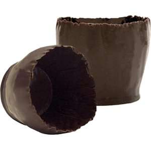 Roland Deco Round Chocolate Cups (Pack: Grocery & Gourmet Food