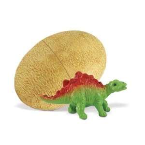  Wild Safari Dino Stegosaurus Baby in an Egg Toys & Games