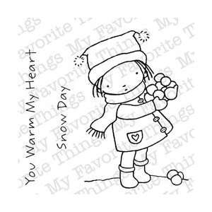  Things Pure Innocence Clear Stamps 3X4 Sheet Snow Day; 2 Items/Order
