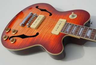 Shine ST420F Semi Hollow, Flamed maple top, set neck  