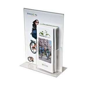 Sign Holder Combination Frame Partial View Full Page Sign and Tri Fold 