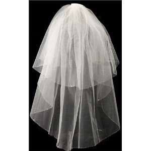  Tanday #7820 Ivory Double Layer Bridal Wedding Veil 
