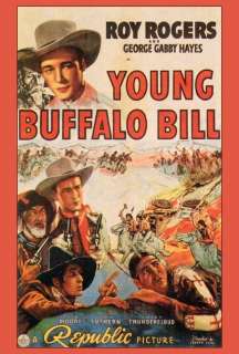 Young Buffalo Bill 27 x 40 Movie Poster Roy Rogers  