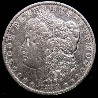 1878 CC, Carson City Morgan Silver Dollar, Cleaned  