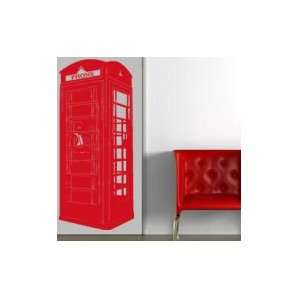  Phone booth giant wall stickers (mega size): Home 