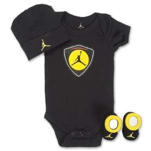   NIKE INFANT Jordan Infant 3 Piece Shield Set, Black: Sports & Outdoors