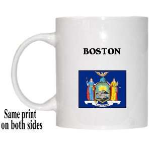  US State Flag   BOSTON, New York (NY) Mug 