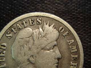 1912 D BARBER DIME ★FINE+★ FULL LIBERTY **LOOK NOW**  