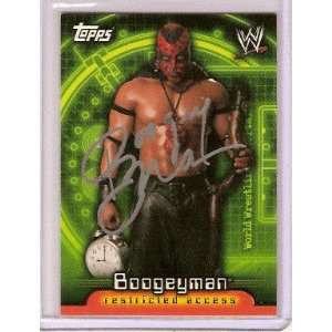  Boogeyman 2006 Topps WWE Wrestling Card: Sports & Outdoors