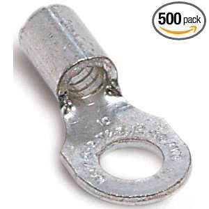   Non Insulated, 0.82 Inch Length by 0.31 Inch Width, Metallic, 500 Pack