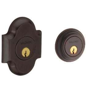  Baldwin 8253.412 Arched Deadbolt, Distressed Venetian 