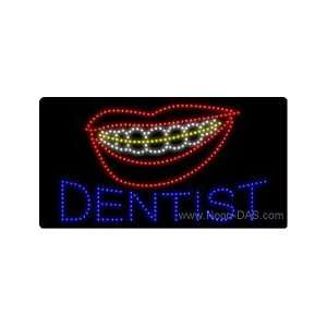  Dentist Outdoor LED Sign 20 x 37: Home Improvement