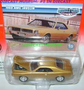 1968 68 AMC JAVELIN JOHNNY MUSCLE CARS JL DIECAST RARE  