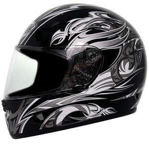  THH T 38 Helmet   X Small/Black/Silver: Automotive