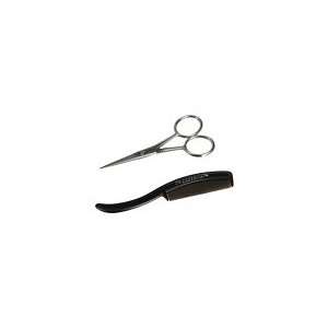   Mustache Scissors With Grooming Comb Bath and Body Skincare: Beauty