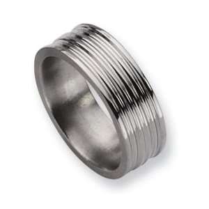  Titanium 8mm Polished Band TB58 9 Jewelry