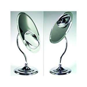    Zadro Tri Optics Oval Mirror with 1x 3x & 8x Magnification Beauty