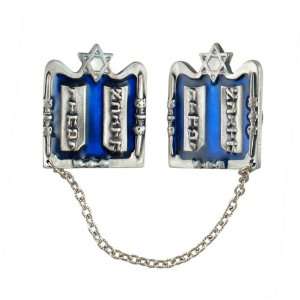  Silver Plated Ten Commandments Tallit Clips Everything 