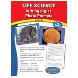    Life Science Writing Styles Photo Prompts Gr 4 Toys & Games