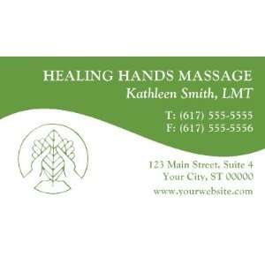  Massage Therapy Business Cards